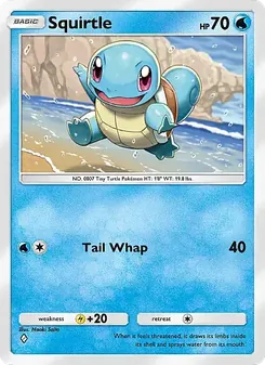 Squirtle, Crimson Blaze, n° 017