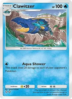 Clawitzer, Crimson Blaze, n° 023