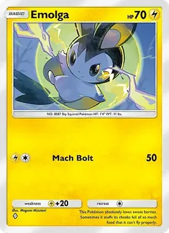 Emolga, Crimson Blaze, n° 027