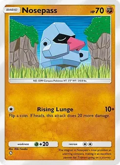 Nosepass, Crimson Blaze, n° 041