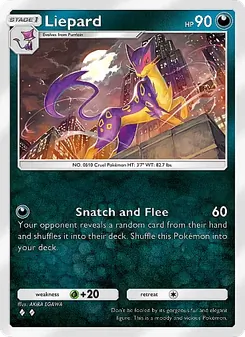Liepard, Crimson Blaze, n° 048