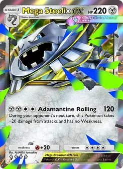 Mega Steelix ex, Crimson Blaze, n° 052