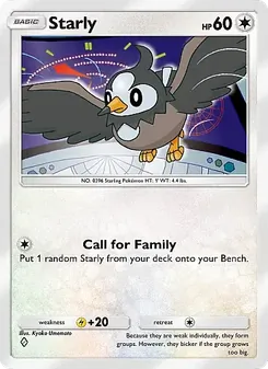 Starly, Crimson Blaze, n° 059