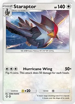 Staraptor, Crimson Blaze, n° 061