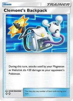 Clemont's Backpack, Crimson Blaze, n° 066