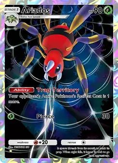 Ariados, Crimson Blaze, n° 070