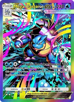 Mega Blastoise ex, Crimson Blaze, n° 084