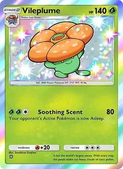 Vileplume, Crimson Blaze, n° 090