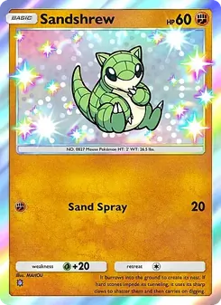 Sandshrew, Crimson Blaze, n° 094