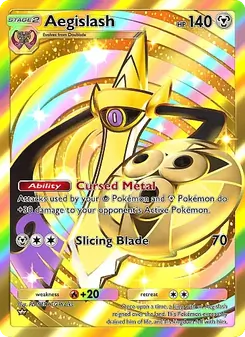 Aegislash, Crimson Blaze, n° 102