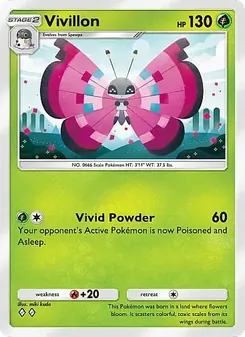 Vivillon, Fantastical Parade, n° 013