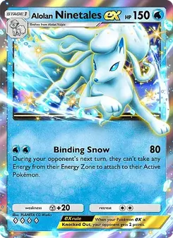 Alolan Ninetales ex, Fantastical Parade, n° 029