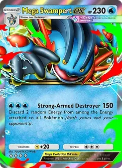 Mega Swampert ex, Fantastical Parade, n° 036
