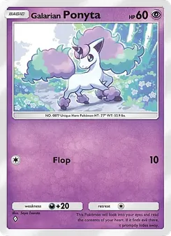 Galarian Ponyta, Fantastical Parade, n° 058