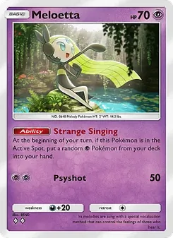 Meloetta, Fantastical Parade, n° 070