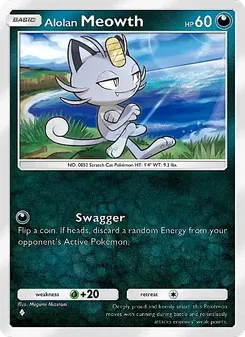 Alolan Meowth, Fantastical Parade, n° 094