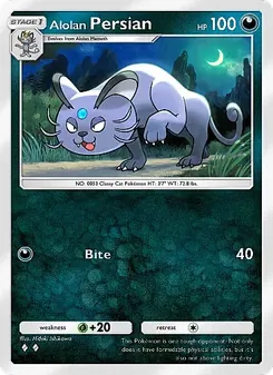 Alolan Persian, Fantastical Parade, n° 095
