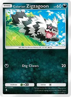 Galarian Zigzagoon, Fantastical Parade, n° 098