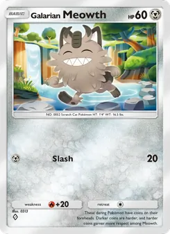 Galarian Meowth, Fantastical Parade, n° 110