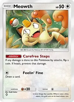 Meowth, Fantastical Parade, n° 124