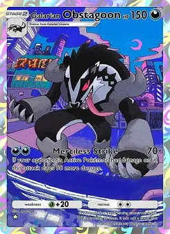 Galarian Obstagoon, Fantastical Parade, n° 176