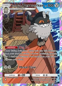 Galarian Perrserker, Fantastical Parade, n° 177