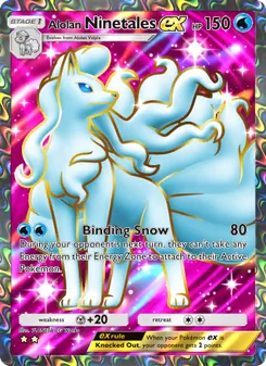 Alolan Ninetales ex, Fantastical Parade, n° 182