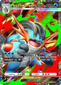 Mega Swampert ex, Fantastical Parade, n° 183