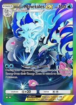 Alolan Ninetales ex, Fantastical Parade, n° 196