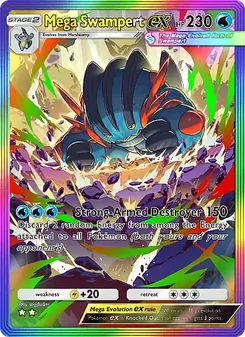 Mega Swampert ex, Fantastical Parade, n° 197