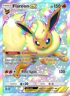 Flareon ex, Fantastical Parade, n° 225