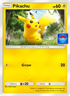 Pikachu, Promos-A, no. 015