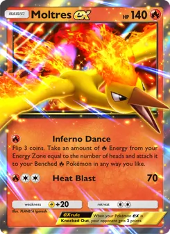 Moltres ex, Promos-A, no. 025