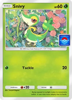 Snivy, Promos-A, no. 027