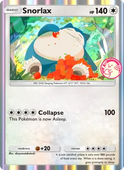Snorlax, Promos-A, no. 049