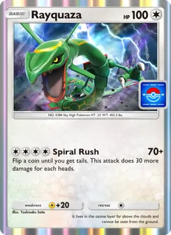 Rayquaza, Promos-A, no. 063
