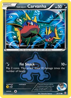 Team Aqua's Carvanha, Double Crisis, no. 20
