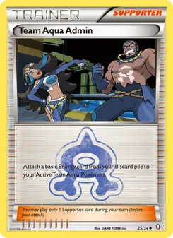 Team Aqua Admin, Double Crisis, no. 25