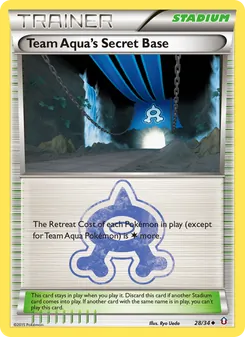 Team Aqua's Secret Base, Double Crisis, no. 28
