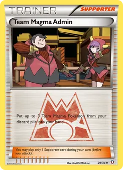 Team Magma Admin, Double Crisis, no. 29