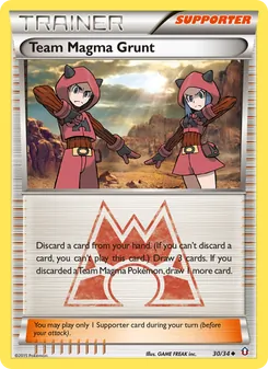 Team Magma Grunt, Double Crisis, no. 30