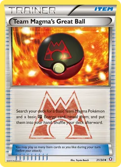Team Magma's Great Ball, Double Crisis, no. 31