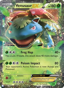 Venusaur EX, Generations, no. 1