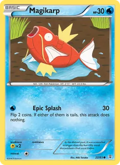 Magikarp, Generations, no. 22