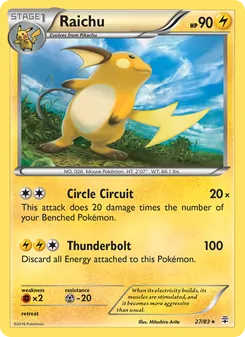 Raichu, Generations, no. 27