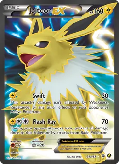 Jolteon EX, Generations, no. 28