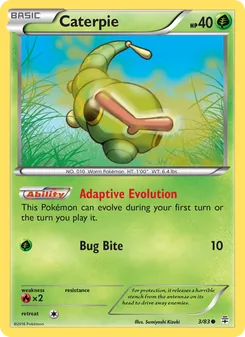 Caterpie, Generations, no. 3
