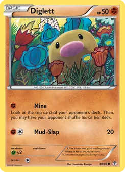 Diglett, Generations, no. 38