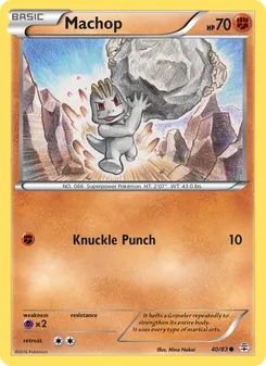 Machop, Generations, no. 40