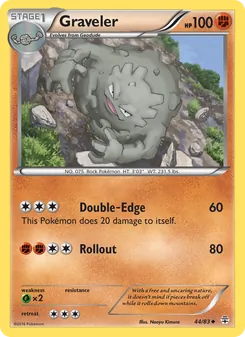 Graveler, Generations, no. 44